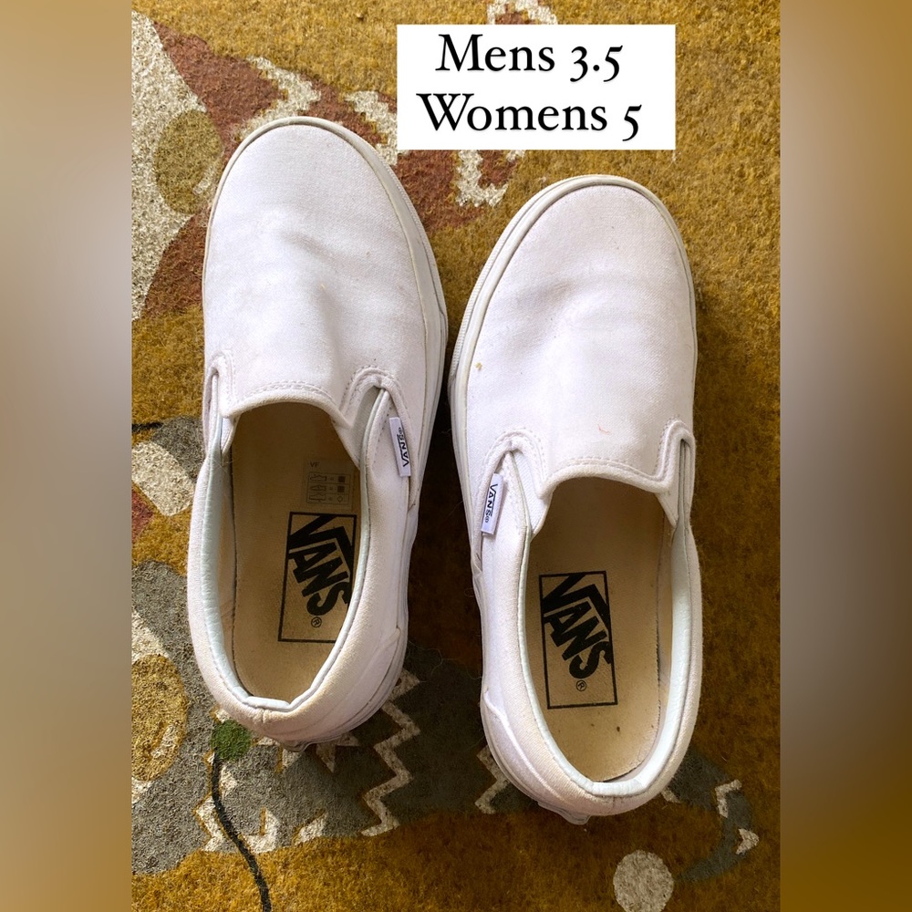 All white vans